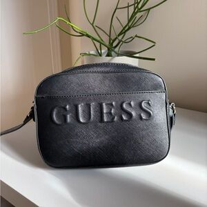 GUESS Black Vintage Bag | Long Strap | Excellent Condition